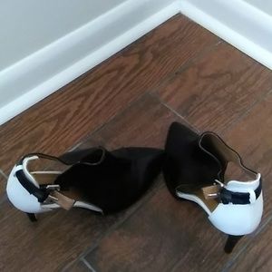 Black and White Shoe